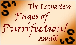Pages of Purrrfection Award